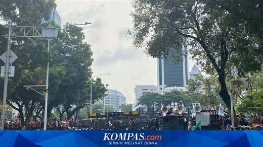 Ada 3 Titik Demo di Jakarta Hari Ini, Waspadai Macet dari Gambir hingga Senayan