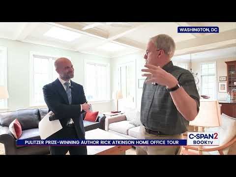 See Historian Rick Atkinson at Work in His Home Office