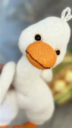 How to knit Fair Isle for beginners. Knitting pattern: for goose OlaKnittedBears ☘️✨