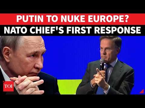 'Putin Knows It Very Well...': NATO Chief Confirms Russia To Drop Nukes On Europe? Watch