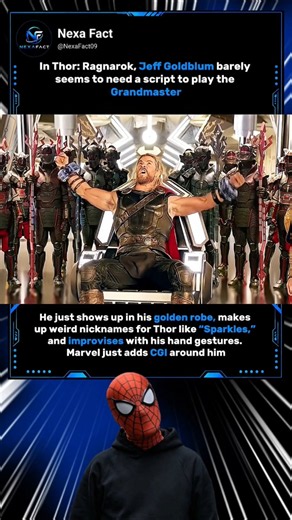 Jeff Goldblum Was Just Being Himself in Thor: Ragnarok