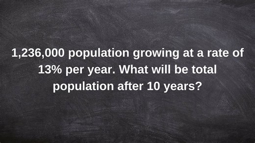 Learn how to model a word problem with exponential growth function