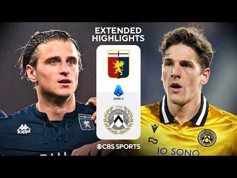 Genoa vs. Udinese: Extended Highlights | Serie A | CBS Sports Golazo
