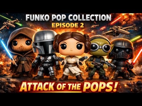 Star Wars Funko Pop Collection Episode 2 Attack of the Pops