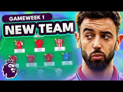 FPL 2026/27 IS HERE! | MY *NEW* TEAM for Fantasy Premier League GW1 (With Chip Strategy)