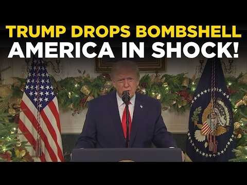 US NEWS LIVE: Trump Stuns Everyone With Urgent 24-Hour Announcement | Donald Trump Speech LIVE