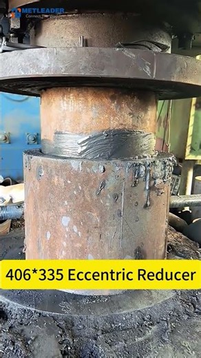 406*335 concentric reducer production video; #pipefitting #reducere #concentric