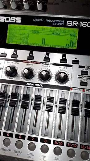 Vintage Boss BR1600CD Digital Recording Studio multitrack recorder портастудия #shorts