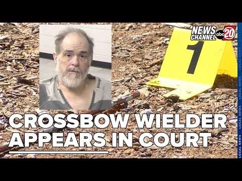 Decatur man arrested after downtown disturbance with a crossbow appeared in court