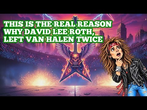 THIS IS THE REAL REASON WHY DAVID LEE ROTH LEFT VAN HALEN TWICE 