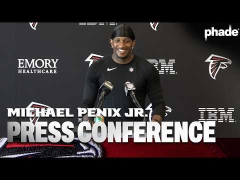 Quarterback Michael Penix Jr. on excitement to return to the field for OTAs | Press Conference