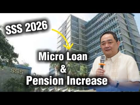 ✅JUST IN! SSS 2026 LAUNCH MICRO LOAN AT PENSION INCREASE