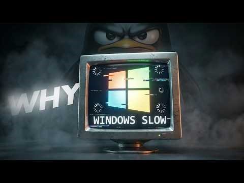 Why Windows Gets Slower Over Time (And Why Linux Doesn’t)