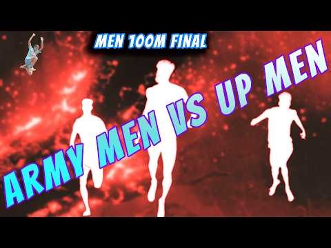 Army Vs UP 100m Men Race E