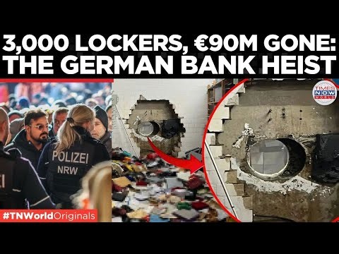 €90 Million Vanishes: Germany’s Biggest Bank Heist Shocks Europe