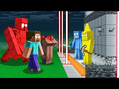 Real Myths vs Security House in Minecraft