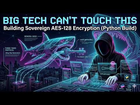 Big Tech Can't Crack This: How to Lock Your Data to Your Hardware (Free Python Tool)
