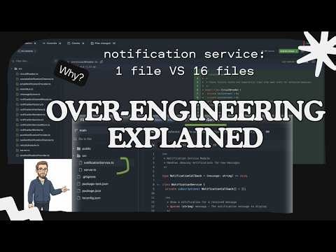 Why Developers Over-Engineer Systems (Senior Developer Tips)