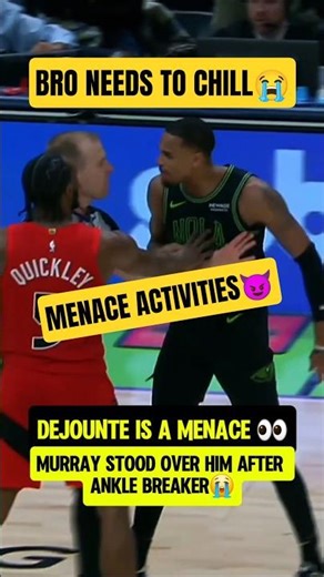 Dejounte Murray is a MENACE for THIS😭