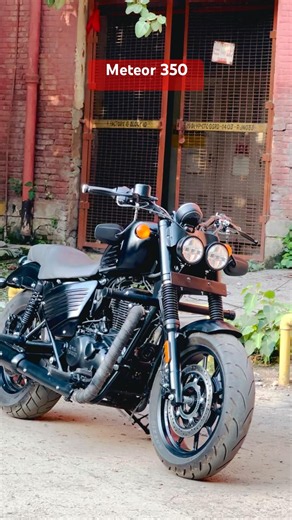 Meteor 350 Modified Dual Headlight first Time 😇😇 #ytshorts #shorts