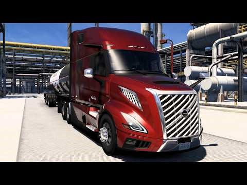 American Truck Simulator - Volvo VNL 860 2025 - Gameplay (PC UHD) [4K60FPS]