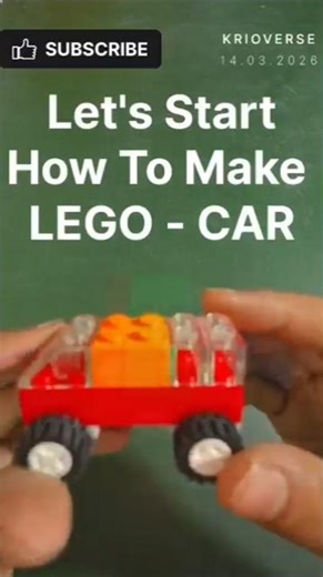 🚗 How to Make a LEGO Car Step by Step | Easy LEGO Car Tutorial for Beginners