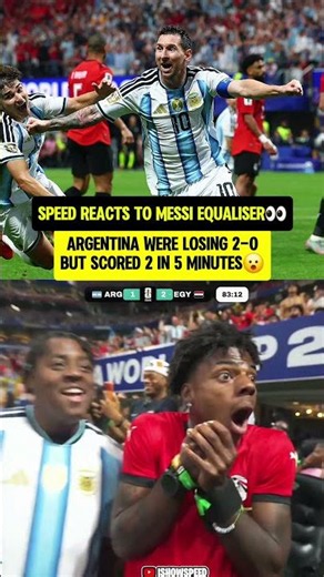 ARGENTINA COMEBACK FROM 2 DOWN😳