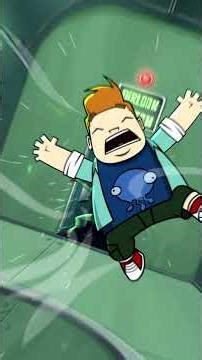 A robot dinosaur in space | Randy Cunningham: 9th Grade Ninja | Disney Channel Animation