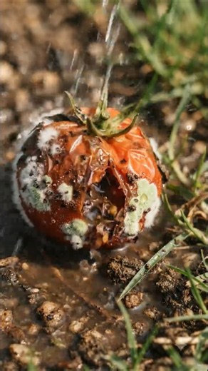 This Rotten Tomato Grew a New One 🍅🌱 #timelapse #lifecycle #shorts