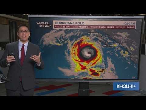 Weather Impact: How moisture from Hurricane Polo and a cold front could bring rain to Texas