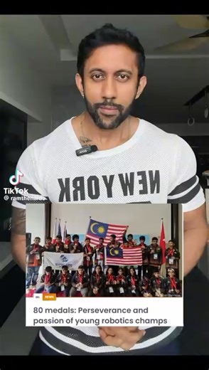 MALAYSIAN TAMIL SCHOOL STUDENTS WON 80 MEDALS AT THE WORLD'S LARGEST ROBOTICS AND STEM COMPETITIONS!! HAVE YOU HEARD ANYTHING ABOUT THIS IN OUR MAINSTREAM MEDIA OR ACKNOWLEDGEMENT FROM OUR GOVERNMENT? I MAY HAVE MISSED IT.... WE SHOULD BE PROUD OF THEIR ACHIEVEMENTS! WELL DONE TO THESE SCHOOLS AND THEIR SCHOOL KIDS!! https://www.malaysiakini.com/news/763983 | Siti Kasim