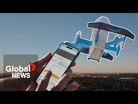 Amazon is expanding its drone delivery service in the US. Canada could be next