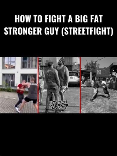 KEEP WATCHING this video of me giving you 3 proven ways to win a fight against a fat, stronger person. Follow me for more boxing videos like this @tony_jeffries