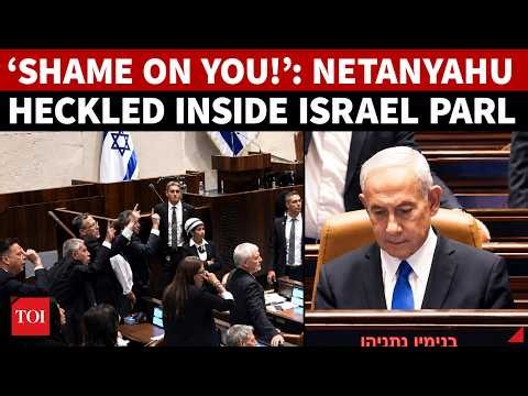 ON CAM: ‘War Criminal’ Netanyahu BOOED Inside Parliament; IDF Draft Battle Explodes | ‘LEAVE NOW!’