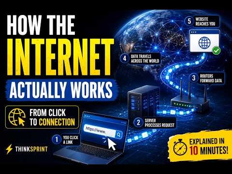 🌐 How the Internet Actually Works