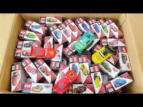 カーズトミカ『緊急車両&建設車両』Vol.511 ミニカ一を箱に並べる☆ Tomica Construction & Emergency Vehicles opening #cars #खिलौने