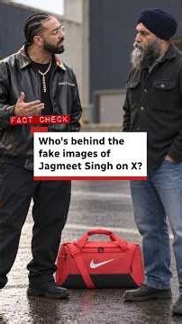 Fact check: Who's behind the fake images of Jagmeet Singh on X?