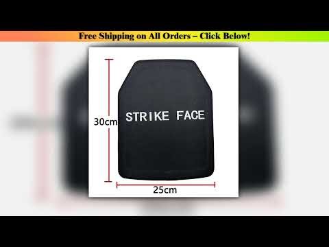 Bulletproof Plate 25*30cm Light Tactical Body Armor Plate UHMWPE+Aramid Bulletproof Protection