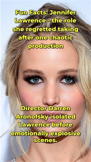 The moment Jennifer Lawrence broke down filming mother!