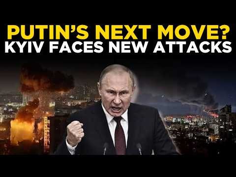 Russia-Ukraine War LIVE: Kyiv Under Attack as Russia Launches Drone Wave | Putin LIVE | World News