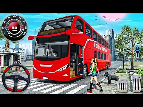 Real Coach Bus Driving Games Simulator - City Bus Driving Games - Android Gameplay