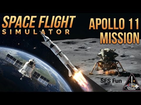 Apollo 11 Mission In Space Flight Simulator 