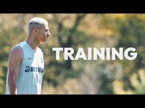 Behind the scenes at Roberto De Zerbi's Spurs training ahead of Wolves!