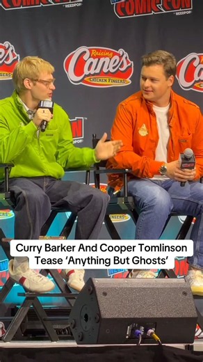 Curry Barker and Cooper Tomlinson tease the plot of #AnythingButGhosts - Coming to theaters May 7. https://t.co/D7GrmwIIrw