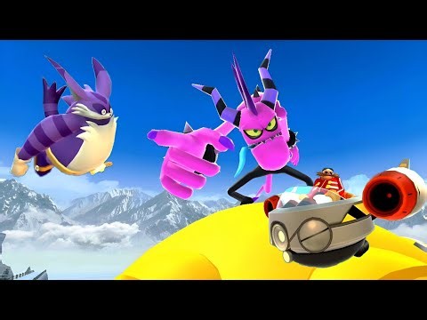 The Lost World Boss Zazz And Dr Eggman Vs Big Battle Fight|Sonic Dash Endless Run Gameplay