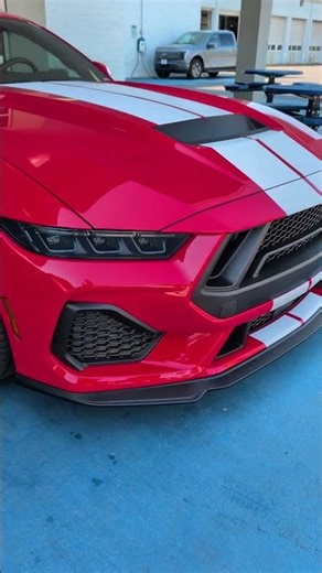 2026 Ford Mustang Premium Shelby GT350 in Racer Red at Joey Logano's Huntersville Ford! 🏎️💨🏁