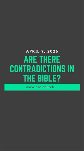 Are There Contradictions In The Bible?