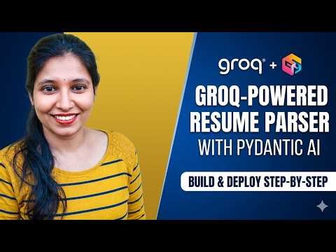 🔴 LIVE: PydanticAI + Groq AI Agents — From Text to JSON in Real Time ⚡