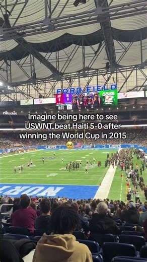 USWNT in Detroit was unforgettable ⚽️🇺🇸 #uswnt #ussoccer #soccer #fordfield #detroit