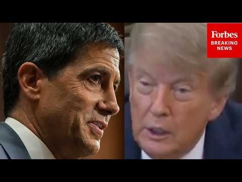 Trump Asked If He's Spoken To Fed Chair Warsh After Threat To Stop Trade If Rates Don't Go Down